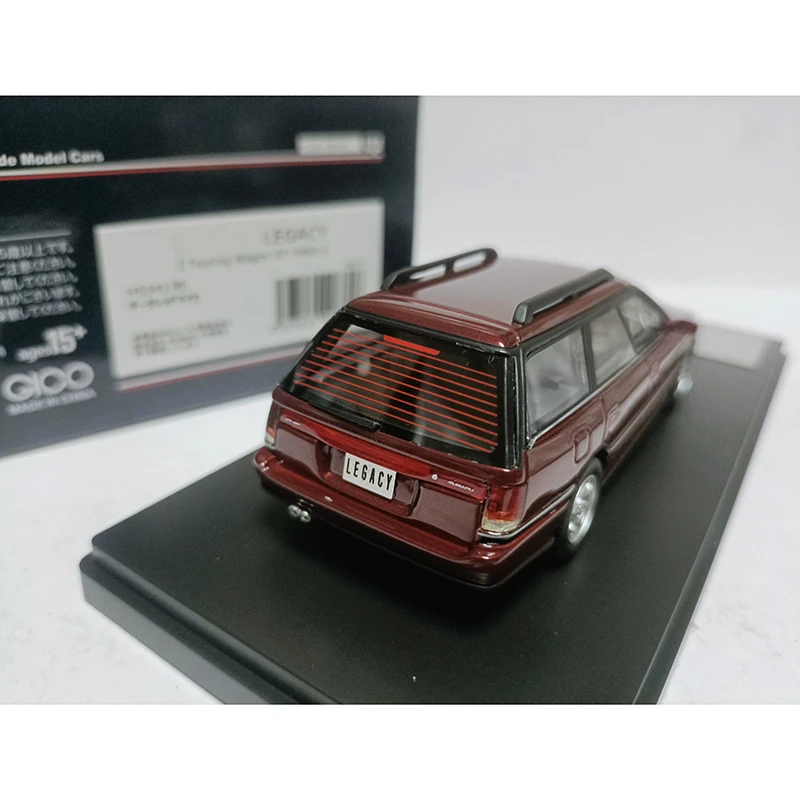 โมเดลรถ Hi Story 1/43 สเกลเรซิ่น Legacy GT 1992 Touring Wagon ของสะสมสำหรับผู้ใหญ่ ของที่ระลึก ของขวัญ แบบตั้งโชว์
