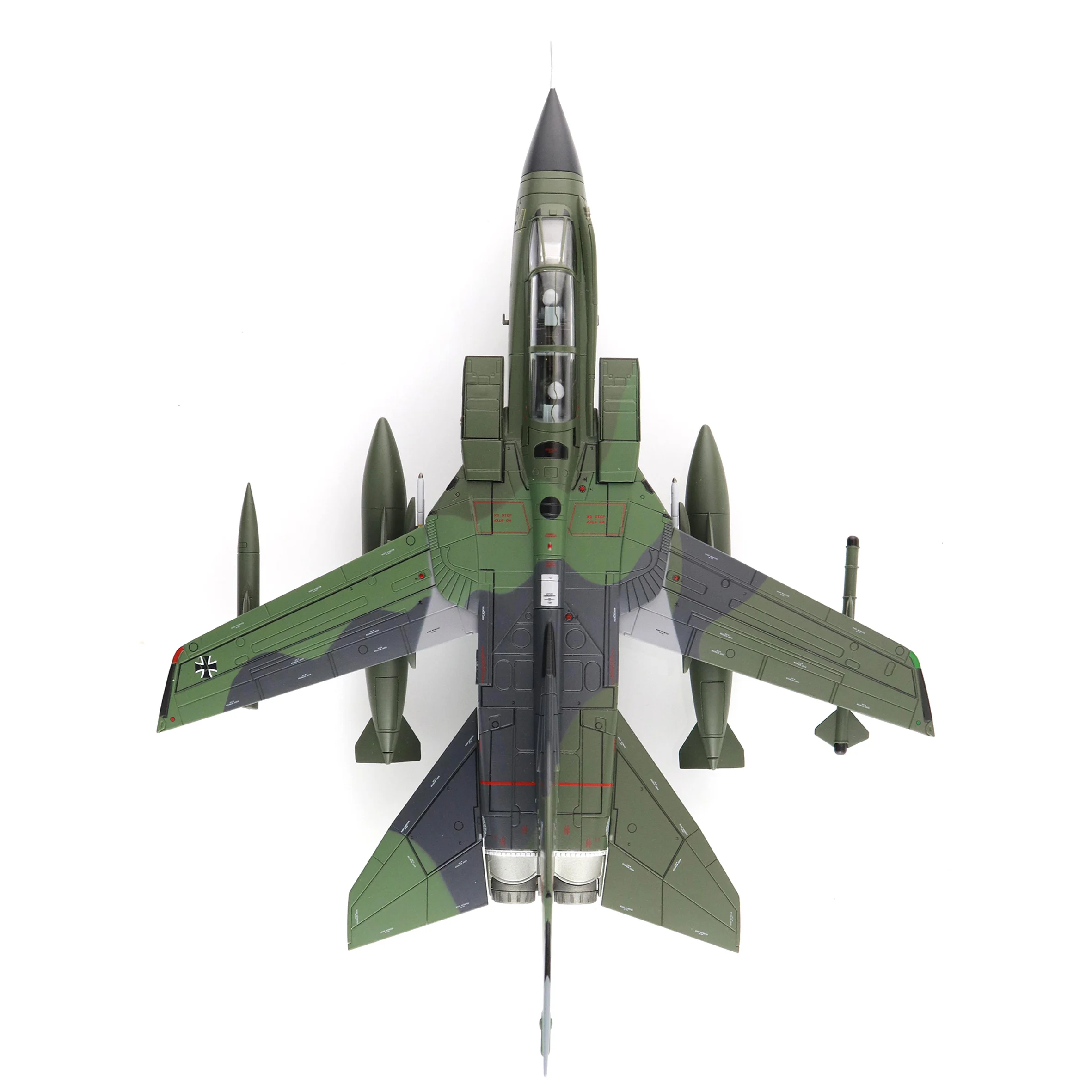 1: 72 HA6723 modelo de caza tornado alemán "Norm 83B" 45 + 95 JaBoG 31 "Boelcke" 2008 modelo coleccionable de aleación