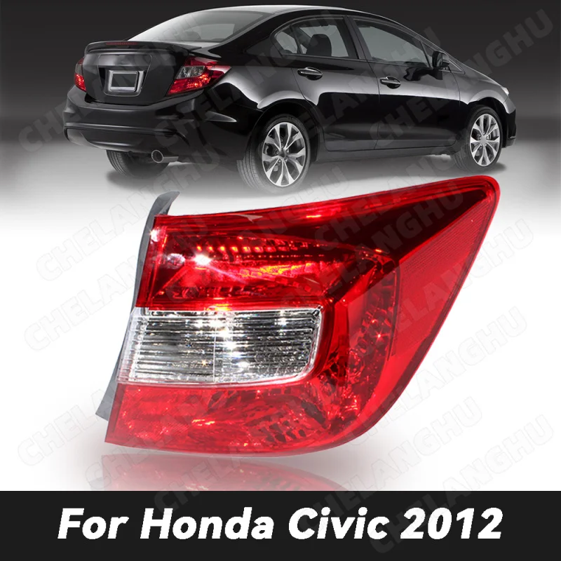 

1pc Right Side Tail Rear Lamp light Without Bulb For Honda Civic FB2 FB4 FB6 Sedan 2012 Driving Foglamp Car Accessories