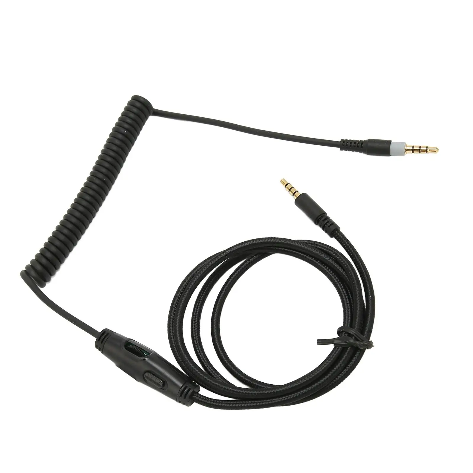 HyperX Cloud Mix Alpha Replacement Coiled Headphone Cable with Volume Key