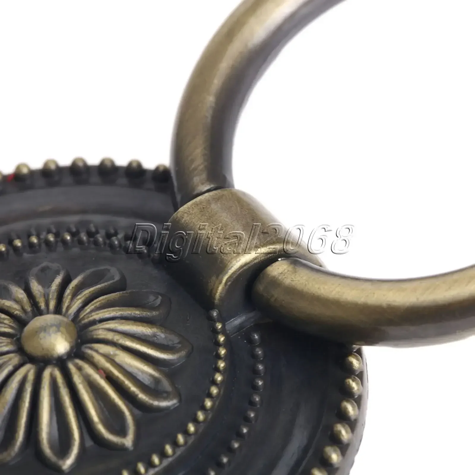 New European Green/Red Zinc Alloy Knob Ancient Bronze Kitchen Drawer Handle Shoe Cupboard Door Handle 37mm / 45mm / 55mm