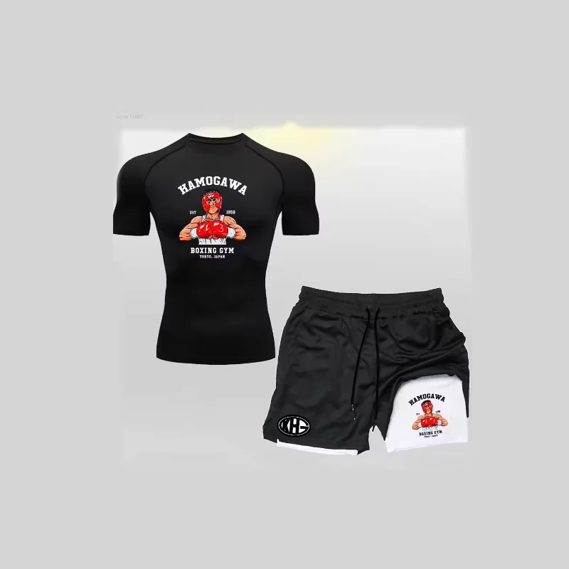 

Spider Graphic Compression Shirts for Men Gym Workout Rash Guard Athletic Quick Dry Tshirts Tees Tops Undershirts Baselayers