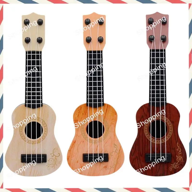A44M Детская классическая гавайская гитара, игрушка для раннего образования, маленькая гитара, товары для вечеринок, регулируемая