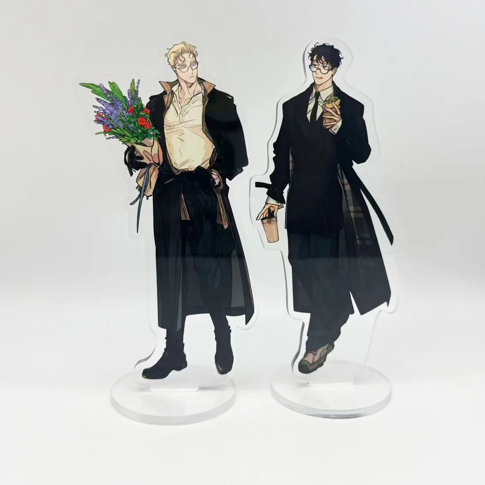 الكورية BL مانغا الورود والشمبانيا المفاتيح الكرتون الشكل قلادة كيرينغ سلسلة المشجعين جمع مجوهرات اكسسوارات هدية 15 سنتيمتر