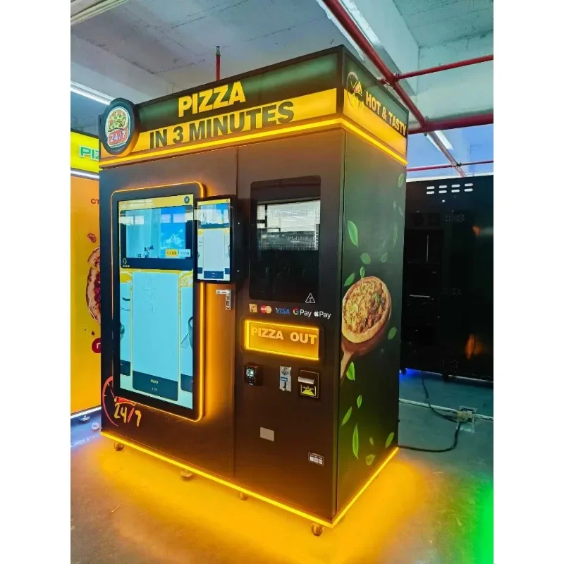 FL Commercial Use Pizza Vending Machine Reliable Quality Pizza Vending Machine