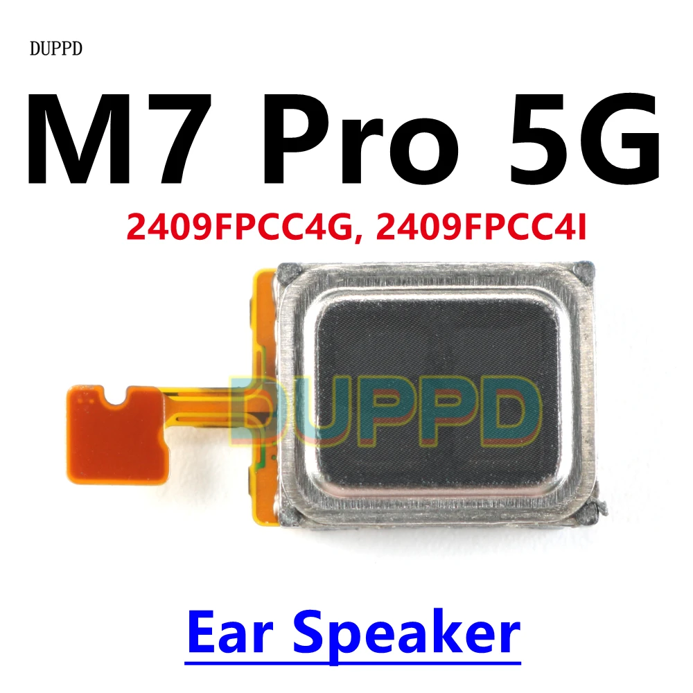 ลำโพงเสียงดังด้านล่าง + ลำโพงหูฟัง สายแพรเปลี่ยนอะไหล่ โมดูลเสียง สำหรับ Xiaomi Poco M7 Pro 5G M7Pro