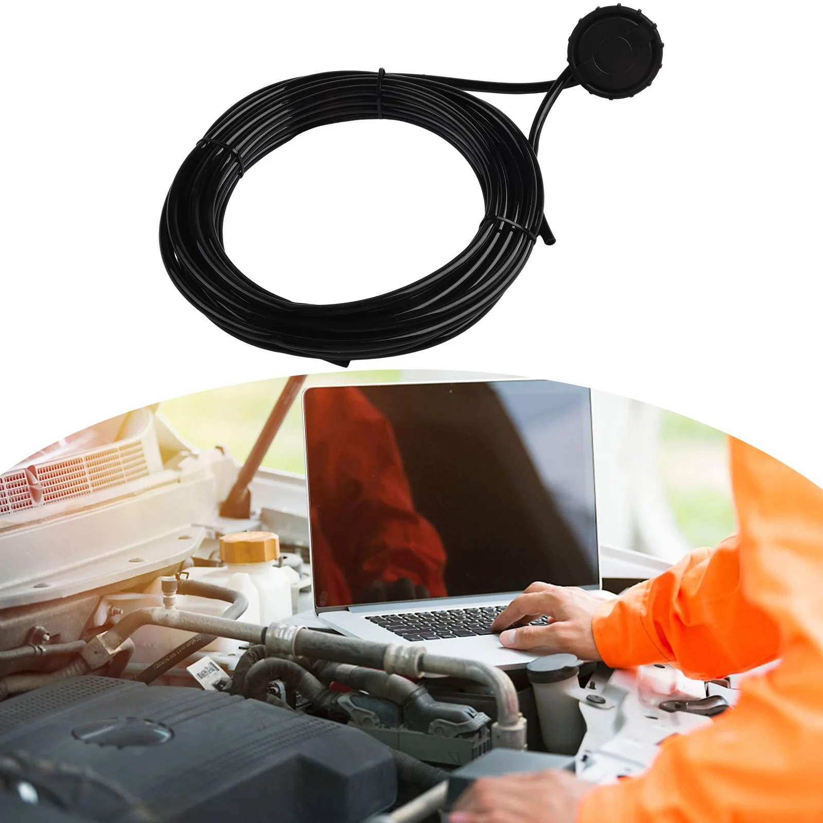 

4WD трансмиссион, как показано на рисунке, сапун дифференциальной оси, 8 мм, полиэтиленовая трубка, повышенная эффективность воздушного потока