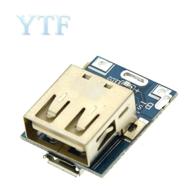 5pcs 5V Boost Step Up Power Module Lithium LiPo Battery Charging Protection Board LED Display USB for DIY Charger 134N3P Program