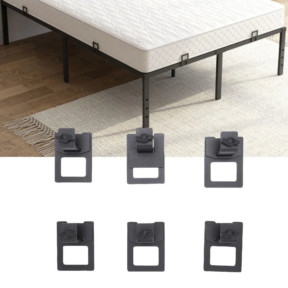 6Pcs Durable Adjustable Mattress Slide Stopper Anti-Slip Design Non Slip Mattress Gasket Mattress Gripper Bed Slide