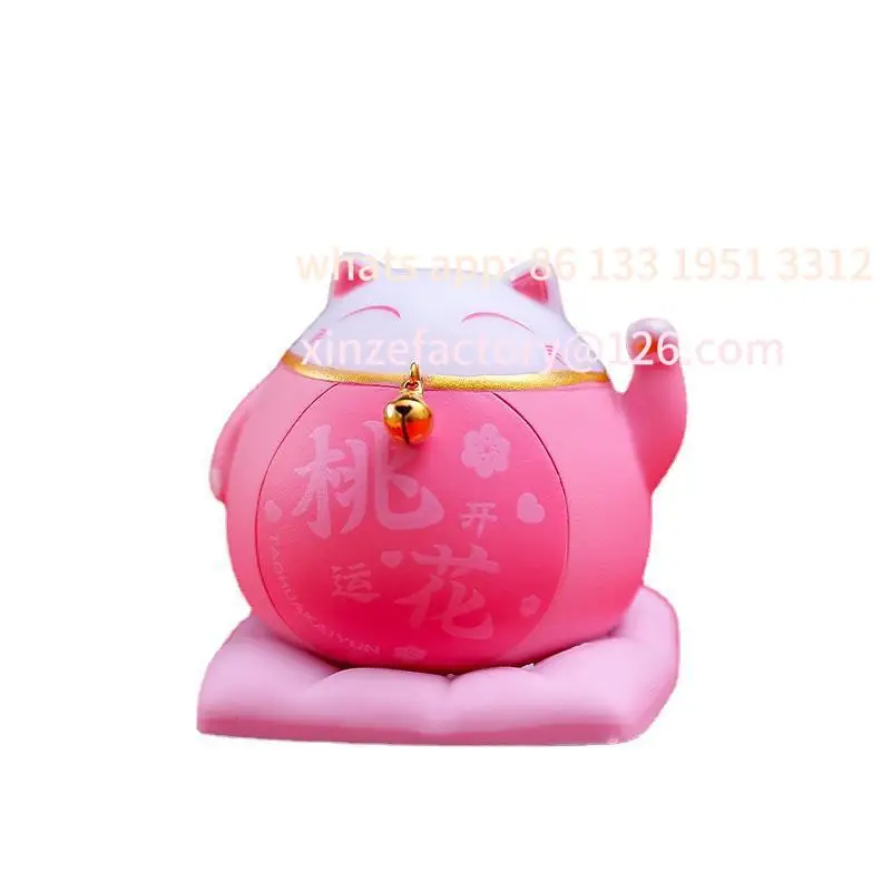 

Good luck, rich, cute, obedient cat, car aromatherapy, ornaments, kitten, desktop ornaments, gifts