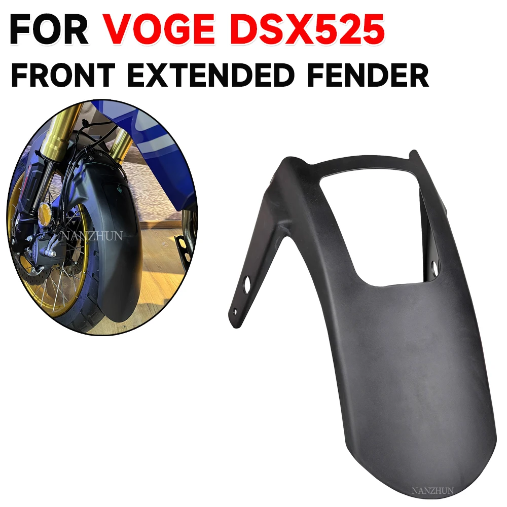 

For VOGE DS525X DS 525X DSX525 525 DSX Motorcycle Front Extended Fender DSX 525 X Front Fender Accessories