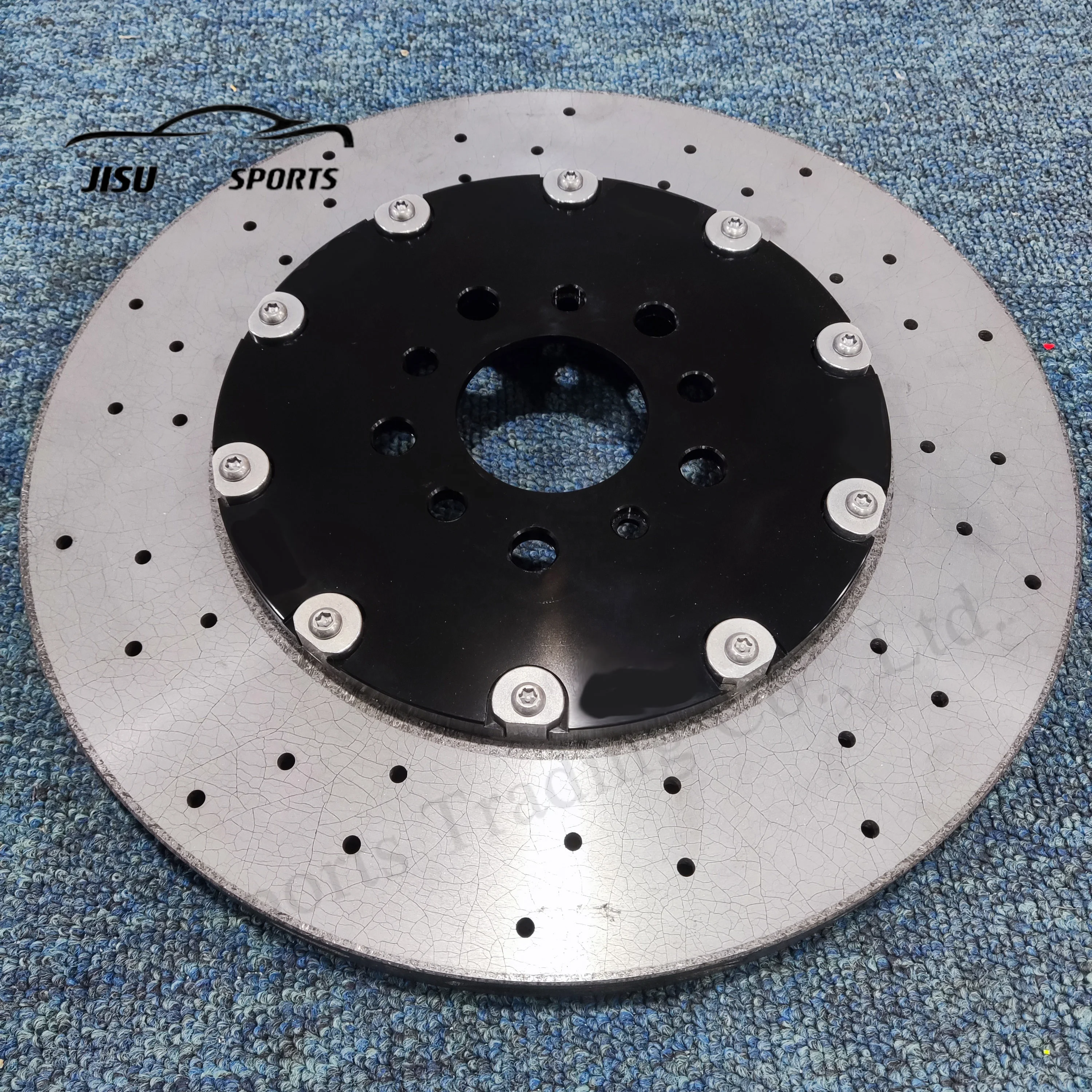 

Auto Brake Disc Carbon Fiber Ceramic Brake Disc Rotors Racing Front 380x36 Rear 370x24 for BMW M3 G80 G82 Carbon Ceramic Brakes