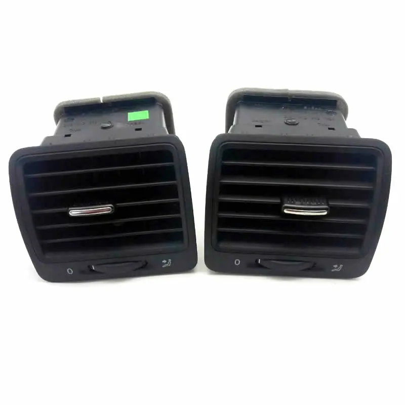 Front LEFT and RIGHT BLACK AIR OUTLET Dashboard VENT Assembly VENTS FOR VW Jetta Golf GTI Rabbit MK5 MKV 1K0 819 709 / 710