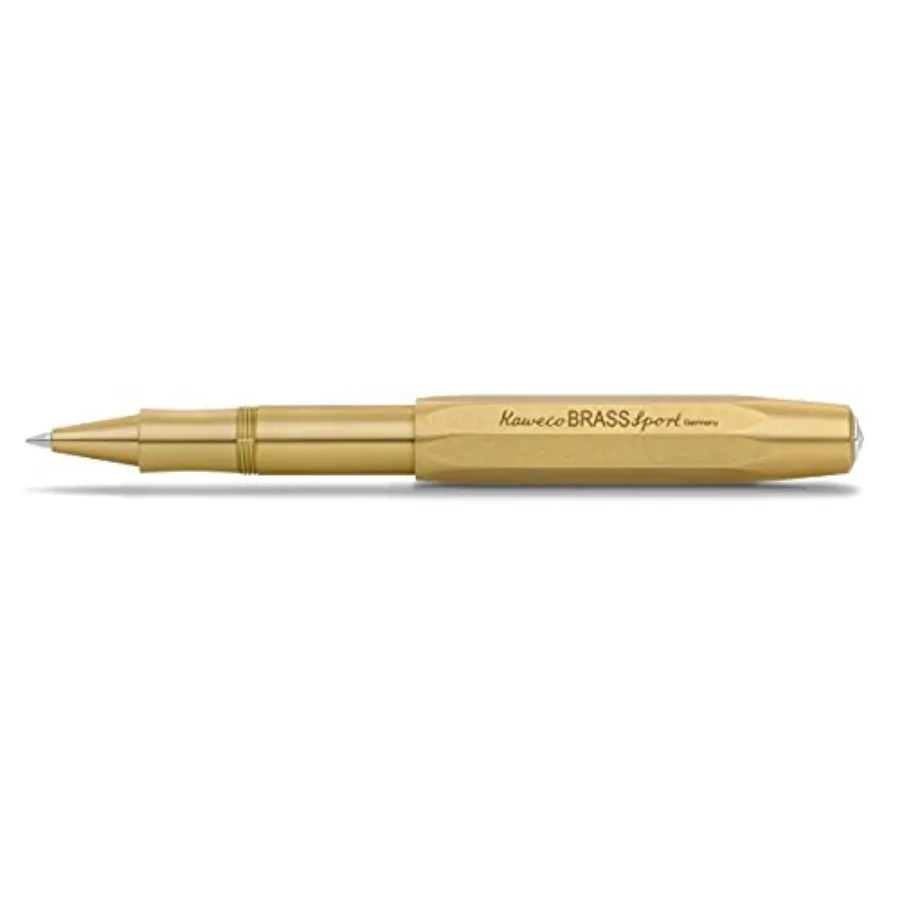 

Гелевая/шариковая ручка BRASS SPORT I Pen с роллерной насадкой 0,7 мм, в комплекте сменный стержень, для левшей и правшей, в классическом дизайне