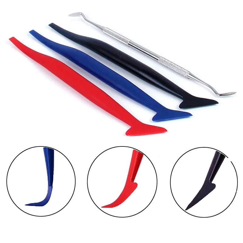 20Pcs/18Pcs Car Vinyl Wrap Tools Window Tint Installation Kit Felt Squeegee Vinyl Knife Vinyl Wrap Magnet Work Gloves