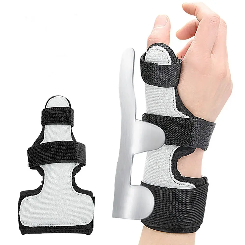 

Replacement Adjustable Finger Extension Splint Breathable Aluminum Finger Splint Brace Compression Finger Support Strap