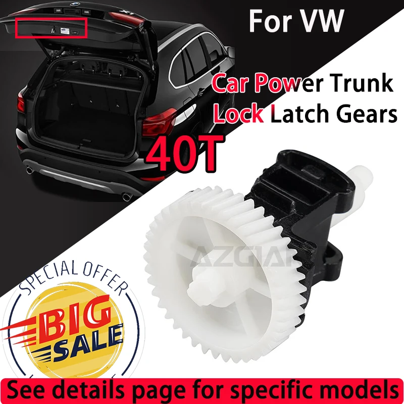 

Azgiant Car Rear Trunk Hatch Lock Actuator Gear For VW Golf Variant MK5 MK6/Plus/MK6/MK5 Hatchback Interior Replacement Parts