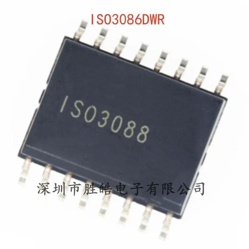 

(2PCS) NEW ISO3086DWR Isolated RS-485 / RS-422 Transceiver Chip SOIC-16 ISO3086DWR Integrated Circuit