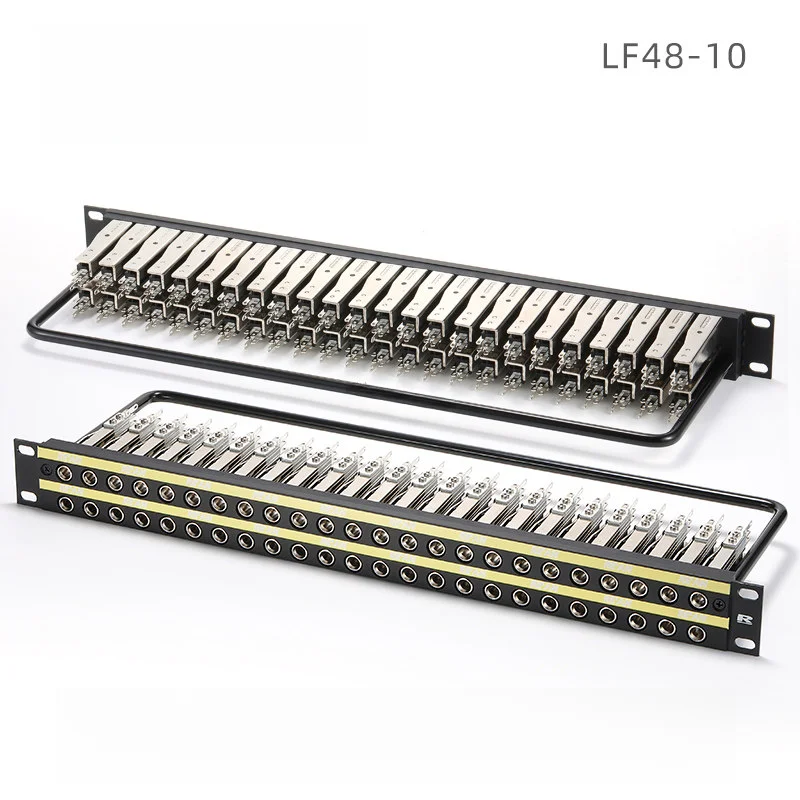 

MT48FNX Audio Patchbay 24x48 MT Jacks, 1U Rackmount for Studio