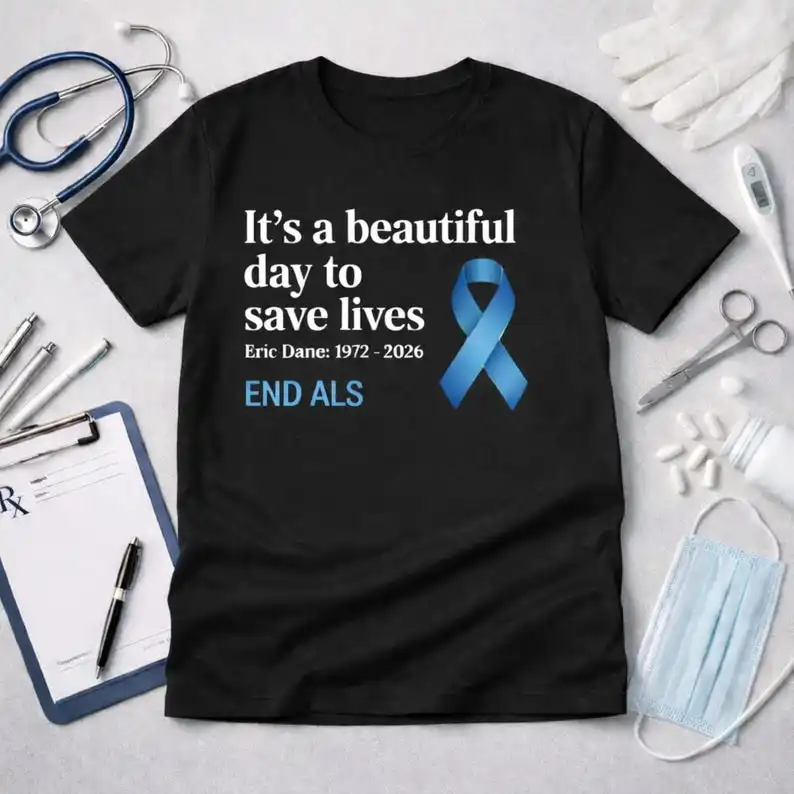 McSteamy Memorial Shirt, Eric Dane Tribute, Grey's-Anatomy Fan Apparel T-Shirt