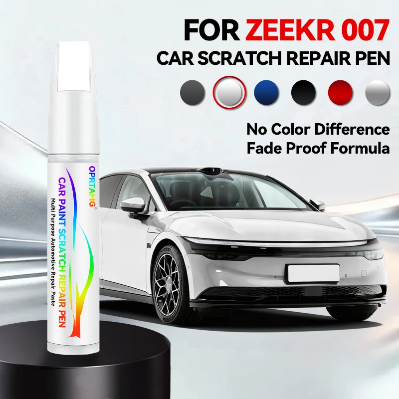 

Ручка-корректор для ремонта автомобильной краски, средство для удаления царапин, аксессуары для авто DIY для ZEEKR 007 (черный 110, белый 116, синий G85, серебристый, фиолетовый, серый)