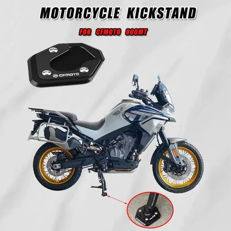 

Motorcycle Accessories Kickstand Extension For CFMOTO 800MT MT800 CF 800 MT