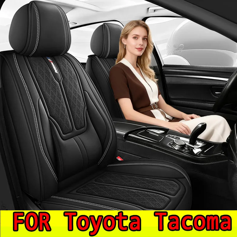 

FOR Toyota Tacoma Car seat cover artificial leather waterproof wear-resistant comfortable waist-fixed full wrap 5 seat cover