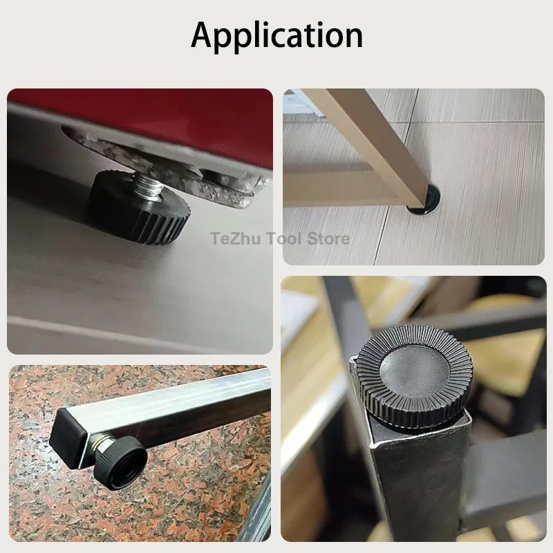 M8 Screw Adjustable Foot Chair Feet, Table Feet, Foot Adjustment Screws, Furniture Feet Pads, Rack Feet Pads