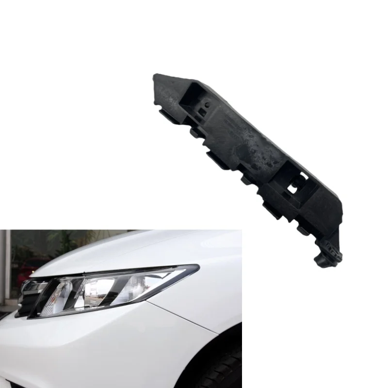A Pair Car Front Bumper Retainer Brackets Spacer For Honda CIVIC Sedan 2012 - 2015 Side Beam Mount Support 71198TR0A01