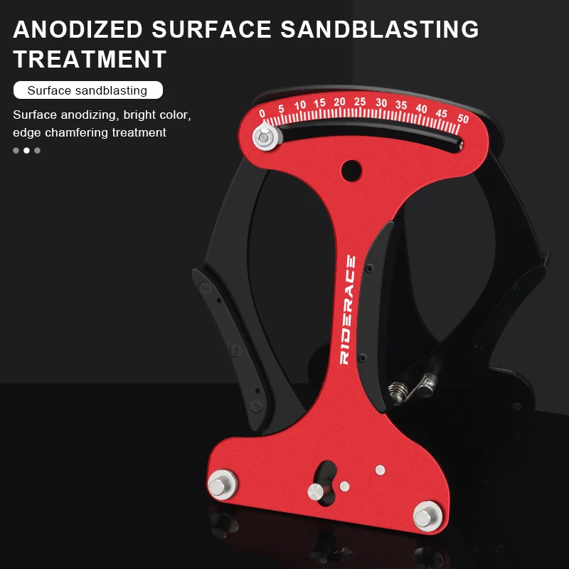 RIDERACE Bike Indicator Meter Tensiometer Bicycle Spoke Tension Wheel Builders Tools MTB Road Cycling Spokes Checker Repair Tool