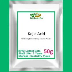 Hot sale Kojic Acid Powder Whitening Skin Cosmetic Raw Material Inhibiting Melanin Reduce Spots and Acne