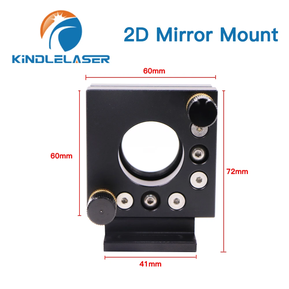 KINDLELASER 2D Mirror Holder Adjustment Frame Lens Holder for YAG Laser Welding Machine