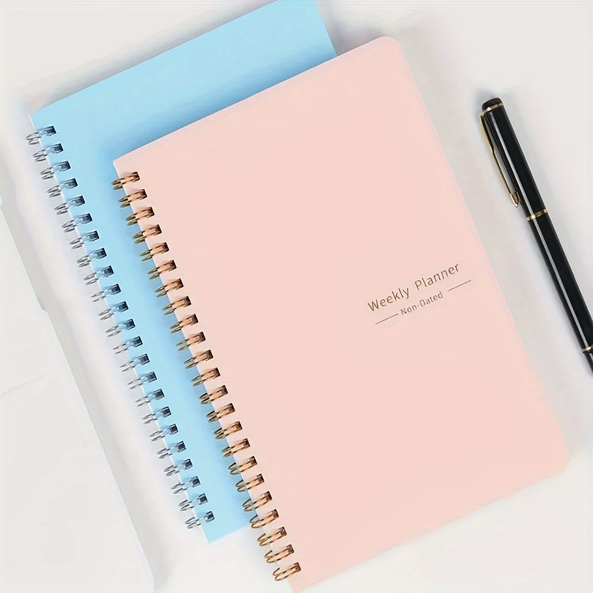 

52 Week English Weekly Planner Efficiency Manual Self Printed Card Book Self-Administered Schedule Organizer