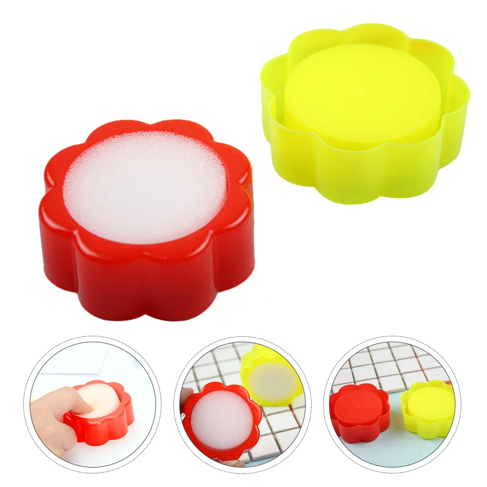 10Pcs Counting Sponge Pool Finger Wet Sponge PP Plastic Hand Wetter Non-Damageable Soft Banking Aid Efficient Time