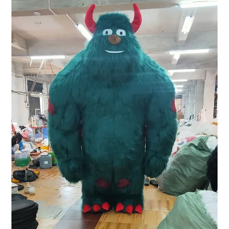 Cosplay Monster University Long haired pinein Mascot Advertising Costume Fancy Dress Party Anime stage show puntelli a sorpresa