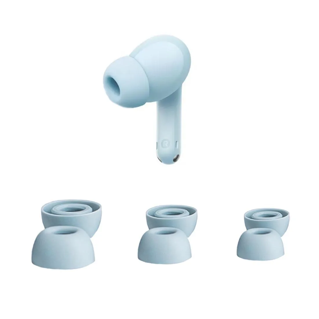 3Pairs Silicone Ear Tips for Xiaomi Redmi Buds 8 Lite 8Pro Eartips Ear Pads Caps Case view 5