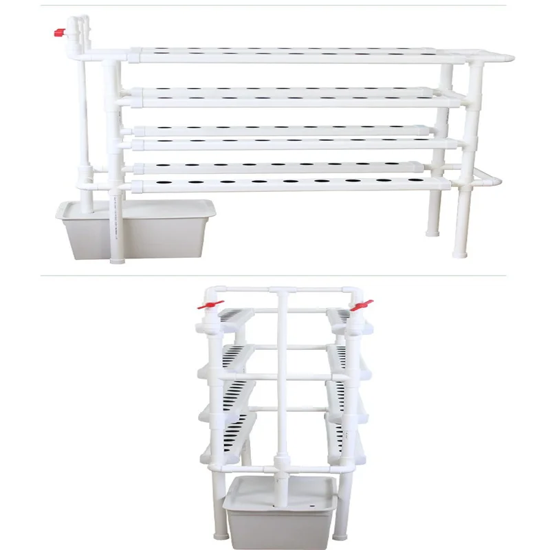 2025PVC ท่อ Hydroponic ผักและสมุนไพร Growth การเพาะปลูกอุปกรณ์ Hydroponics Growing System ชุด