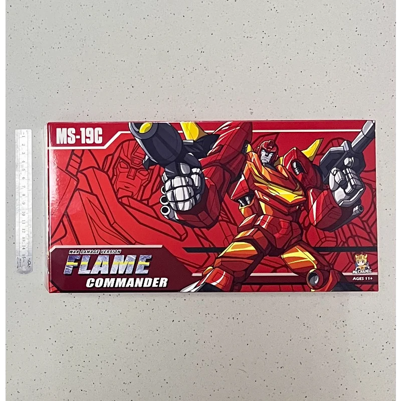 【Spot Goods】Origineel getransformeerd speelgoed MS Mechanic MS19C Battle Damage Edition Bu Tianshi Limited Action Doll