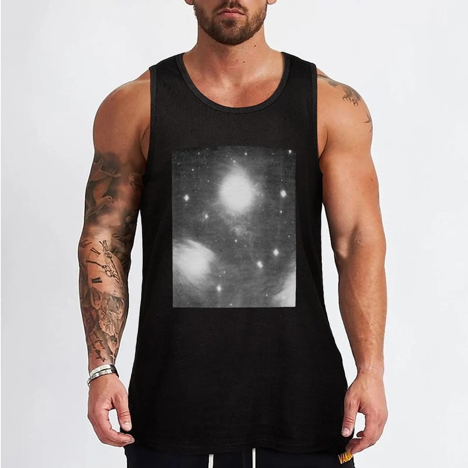 Grouper - A I A - Alien Observer Tank Top Men gym sportswear gym clothes for man