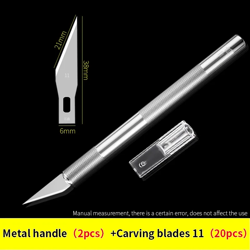 Carving Knife Precision Cutting Hobby Knife for Clay Sculpture Pottery Modeling Polymer Craft Paper Carving Ceramics Tools GYH