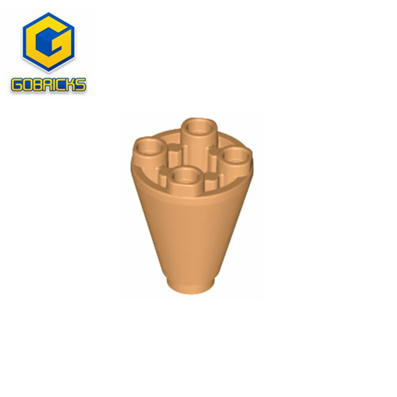 Gobricks GDS-90087  Cone 2 x 2 x 2 Inverted compatible with lego 49309  Building Blocks children's toys gifts