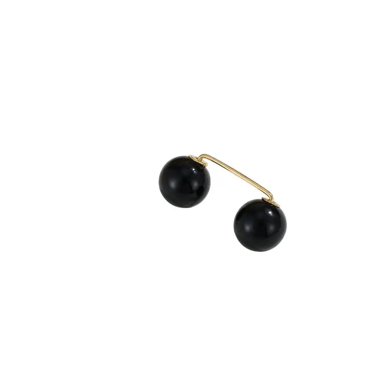 5 Stück Perlen-Broschen-Pins, Pullover-Schal-Clips, Kunstperlen-Strass-Kragen-Sicherheitsnadeln für Damen- und Mädchenkleidung, Kleider-Accessoires – Detail 7