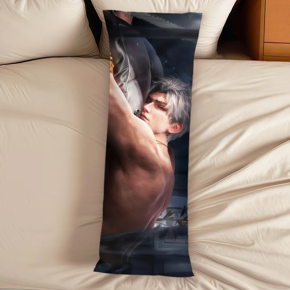 Jogo sylus amor e espaço profundo capa de almofada muscular longo retângulo fronha cama conforto sofá decoração dakimakura capa de almofada