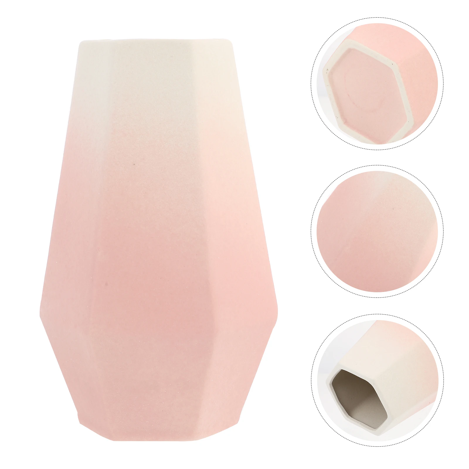 

Frosted Ceramic Vase Decorative Household Hydroponic Tabletop Desktop Ceramics Floor Miss