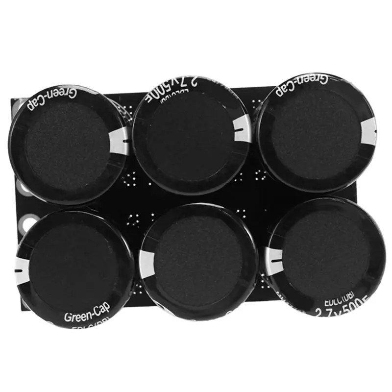 【CYBER MONDAY】2X For Farad Capacitor 2.7V 500F With Protective Plate Capacitors