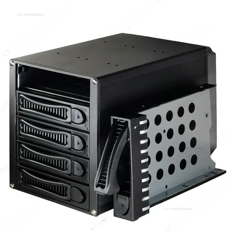 Chassis optical drive conversion hard drive cage with backplane hot-swappable hard drive external box forSATA/SAS backplane