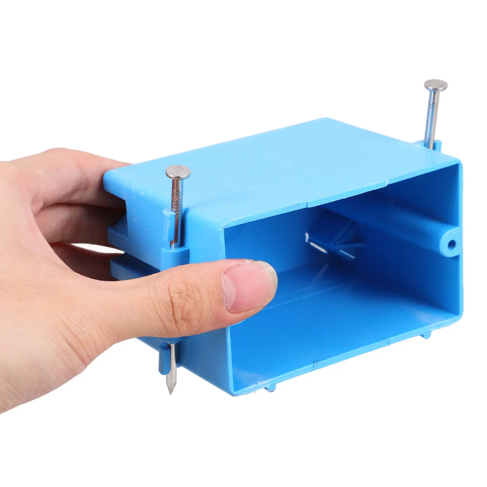 Universal Outdoor Junction Box ABS Material Wall Socket Box Without Lid Easy Installation Versatile Outlet Holder