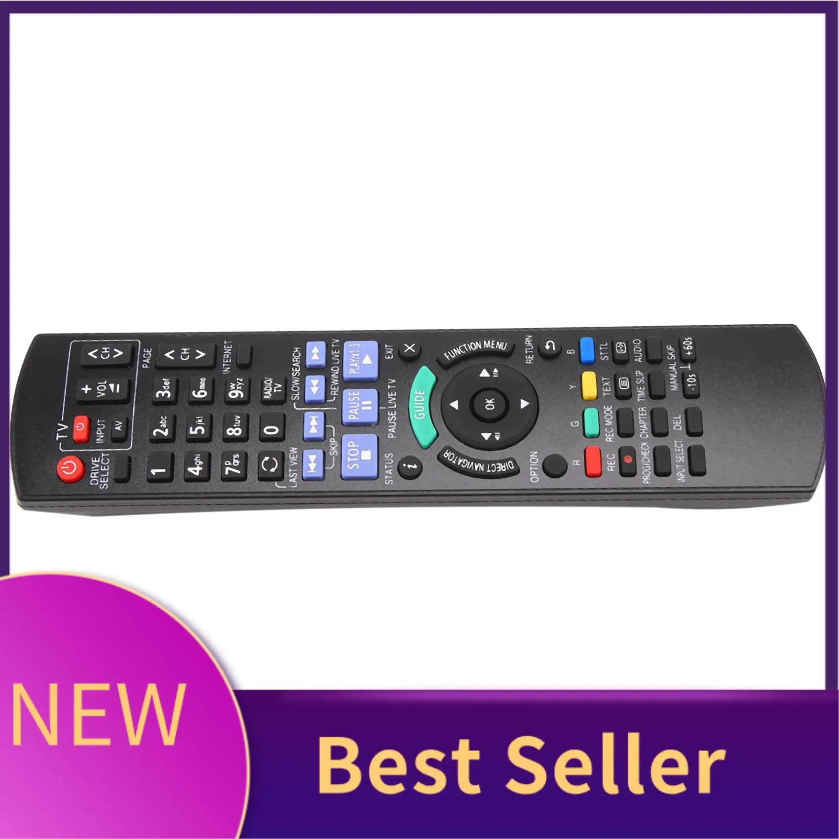 

M07K-Remote Control Smart Remote Player Remote Control N2QAYB000980 For Panasonic Blu-Ray DVD