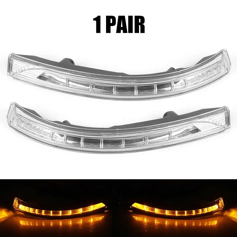 

1Pair Car LED Side Rearview Mirror Turn Signal Indicator Light Lamp 876243W100 876243W100 For Kia Sportage SL 2010-2015