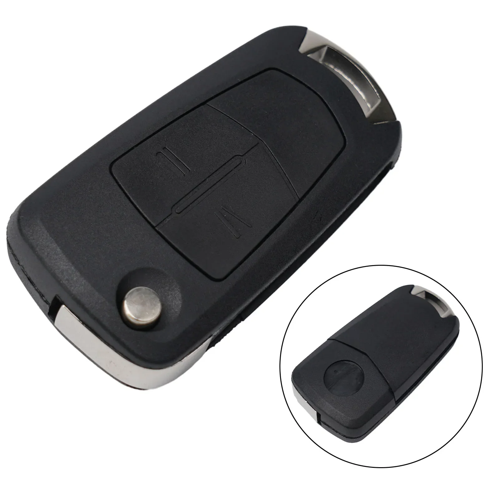 รถ 2 ปุ่มรีโมท Flip Key Fob สําหรับ Opel Corsa D Zafira B Astra H Tigra 2 ปุ่ม Remote Key กรณี